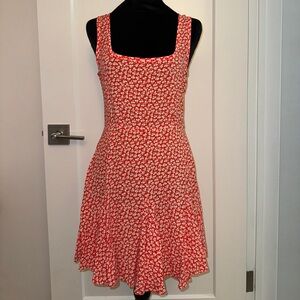 Floral Red Dôen Dress